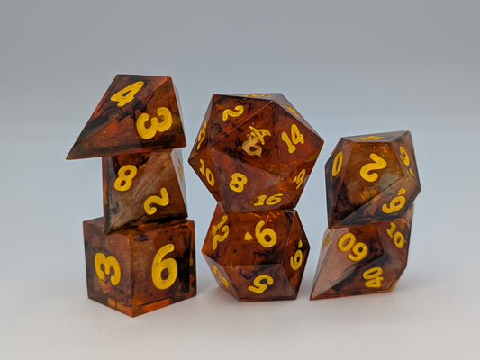 Create Bonfire - 7 Piece Dice Set