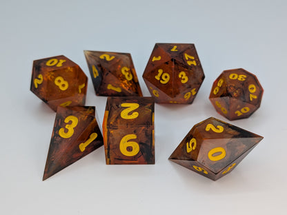 Create Bonfire - 7 Piece Dice Set