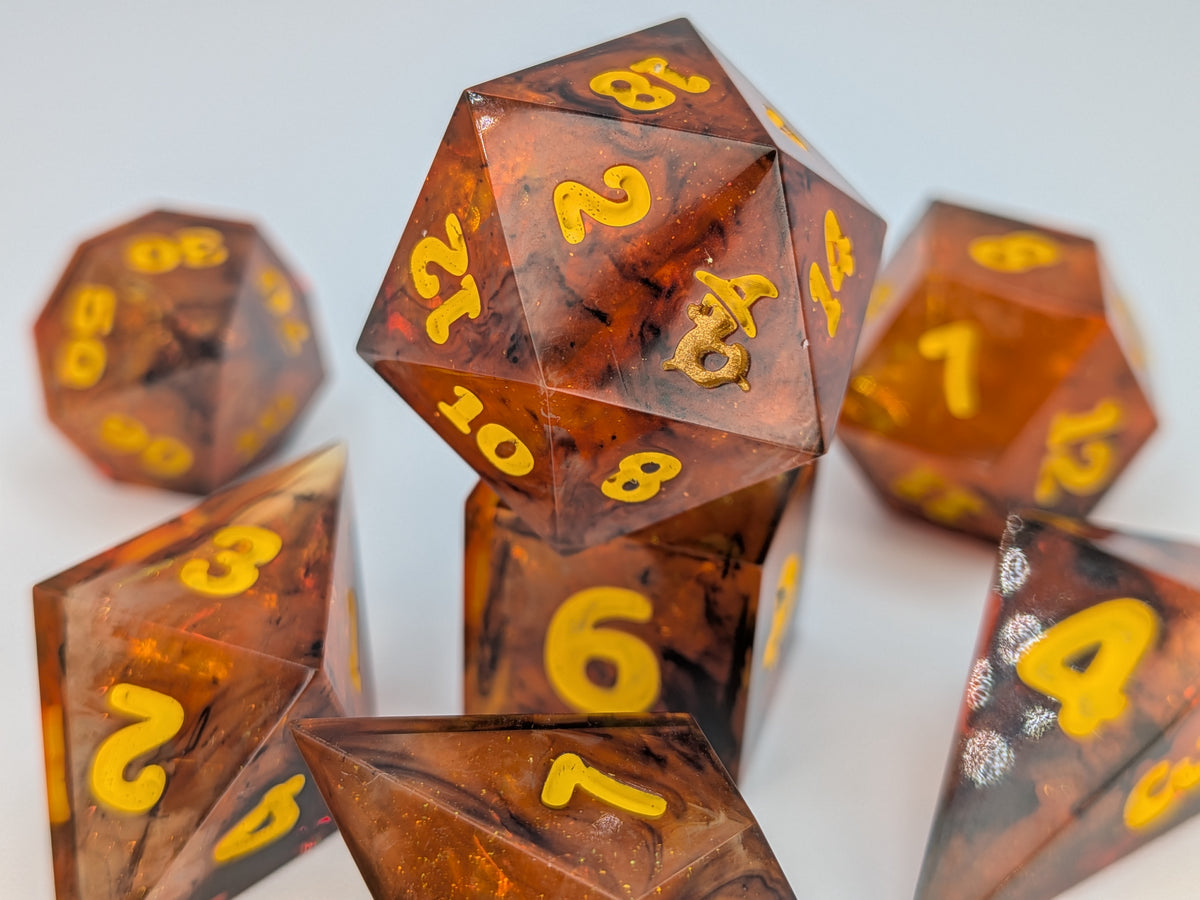 Create Bonfire - 7 Piece Dice Set