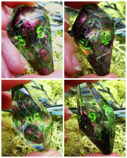 Heavy Clouds - 8-Piece Coffin Dice Set