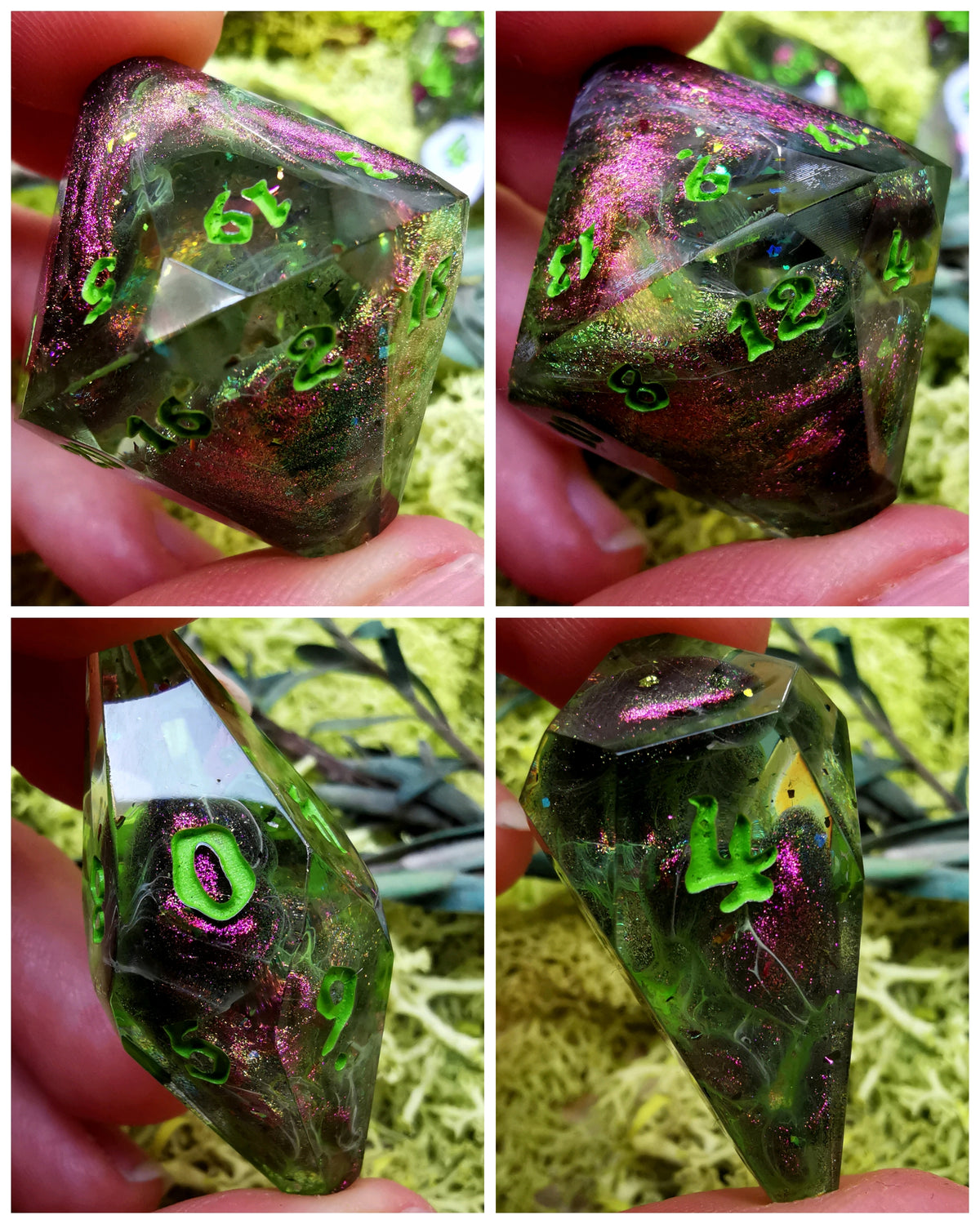 Heavy Clouds - 8-Piece Coffin Dice Set