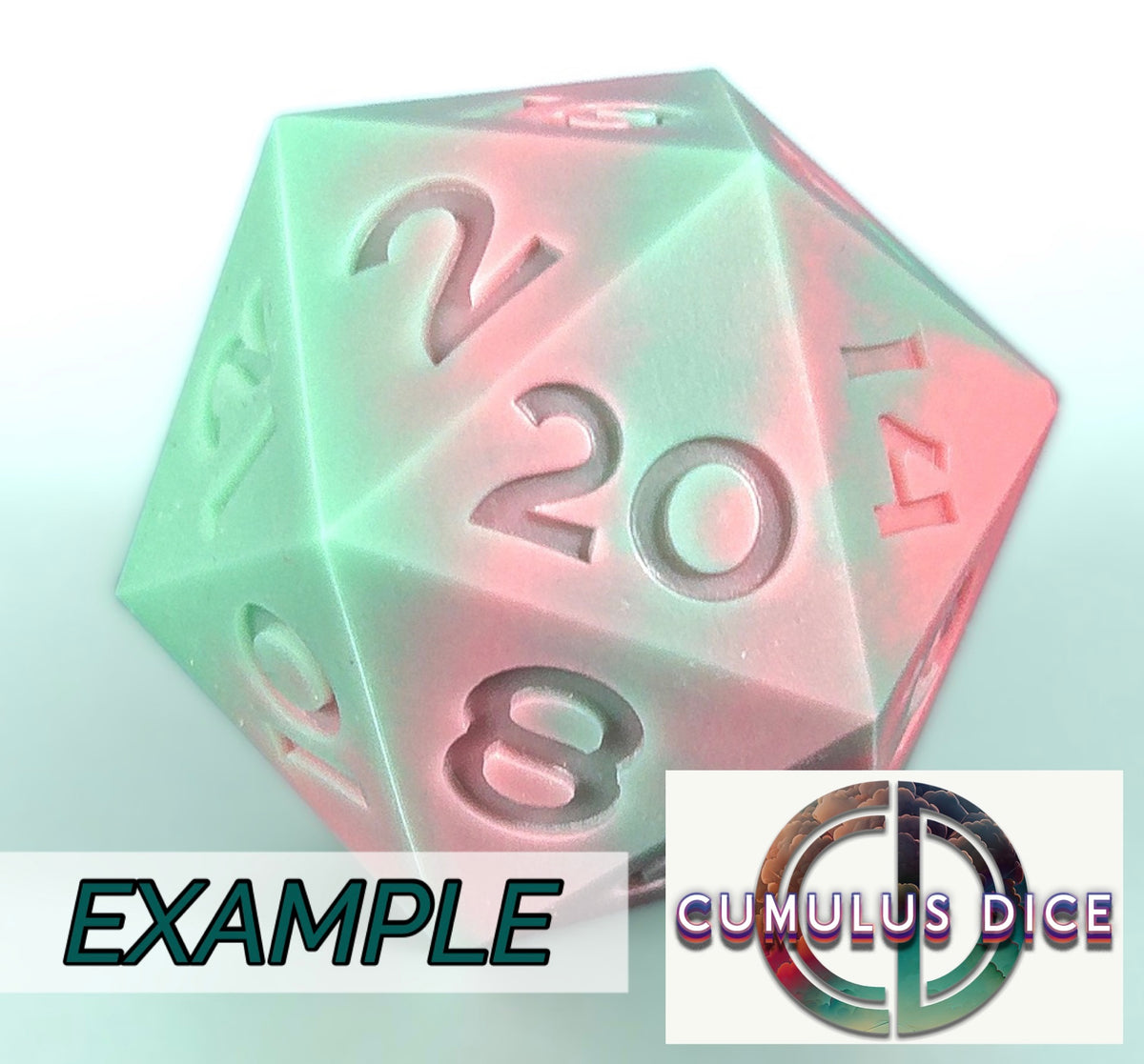 Custom Silicone D20 (Listing 2)