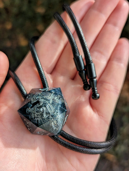 D20 Bolo Tie