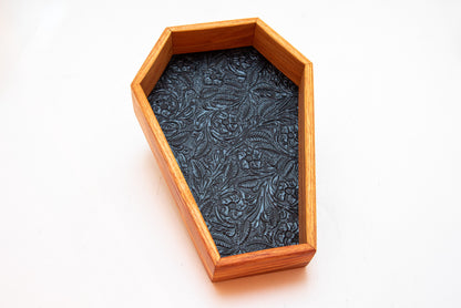Canary Wood - Coffin Dice Tray