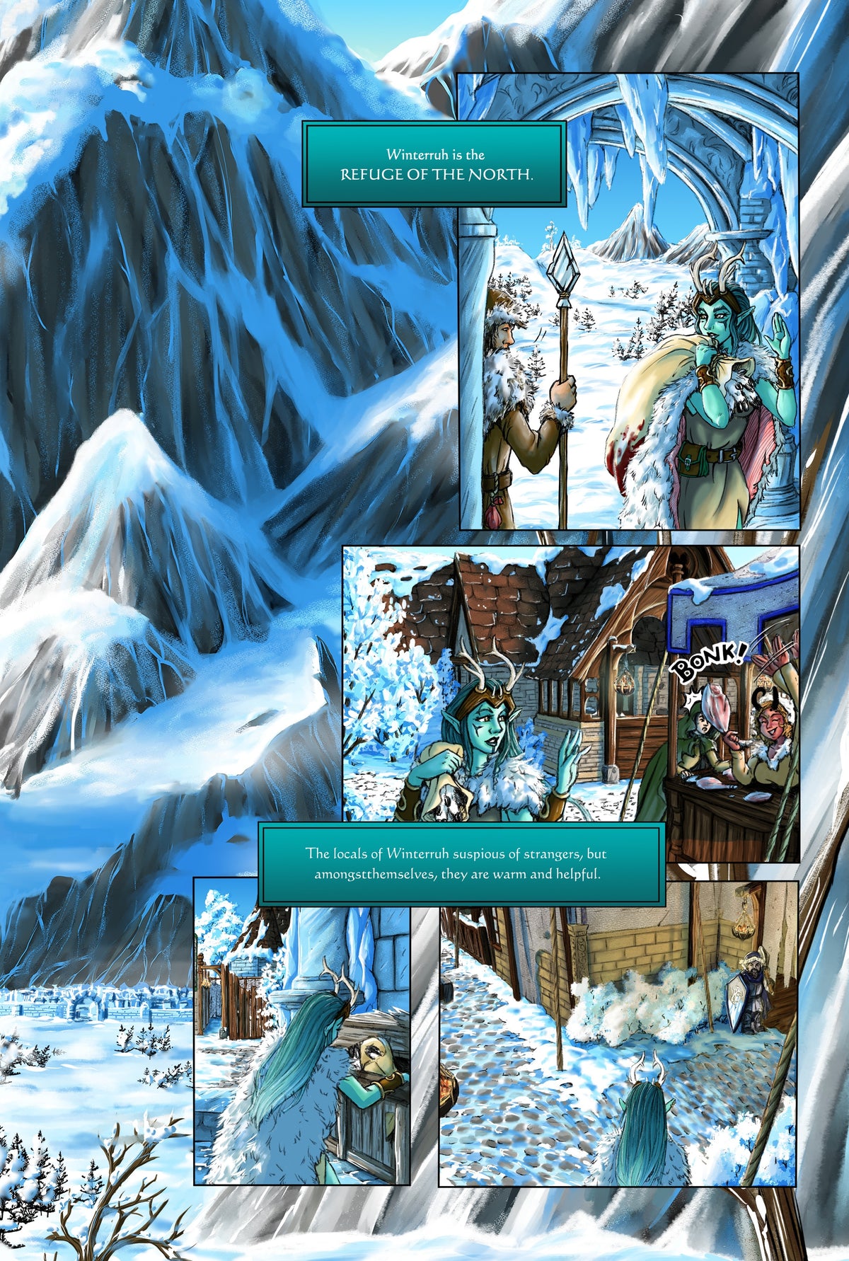 Digital Comic PDF: Onaya - Rise of a Druidess Vol.1