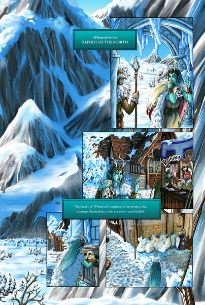 Digital Comic PDF: Onaya - Rise of a Druidess Vol.1