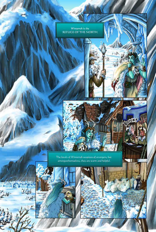 Digital Comic PDF: Onaya - Rise of a Druidess Vol.1