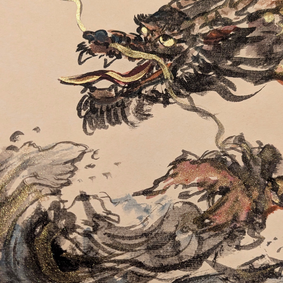 Slumber Dragon Awakes - Original Chinese Painting