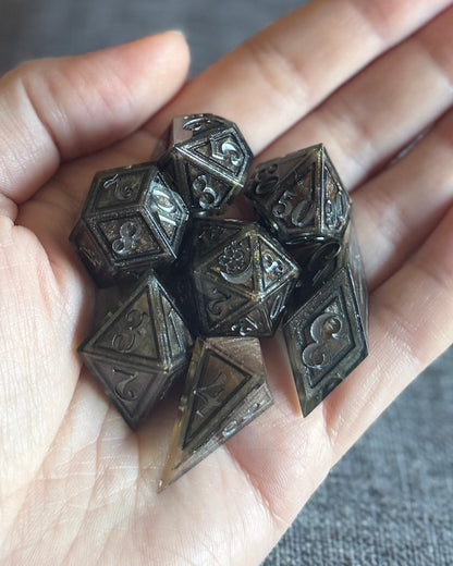 Earthen Maw - 7-Piece Dice Set