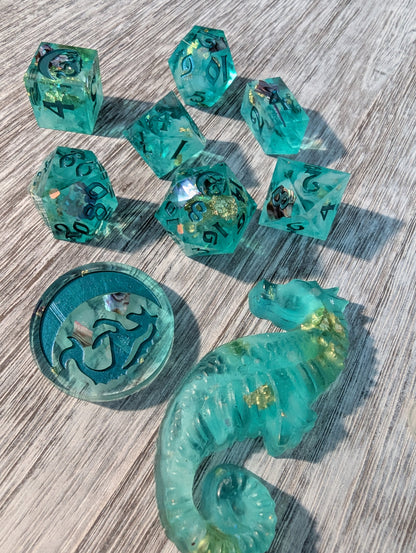 Ey, I Know a (Reflecting Pool) Guy - 8-Piece Dice Set