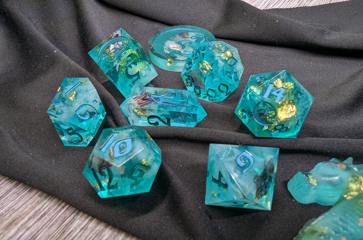 Ey, I Know a (Reflecting Pool) Guy - 8-Piece Dice Set