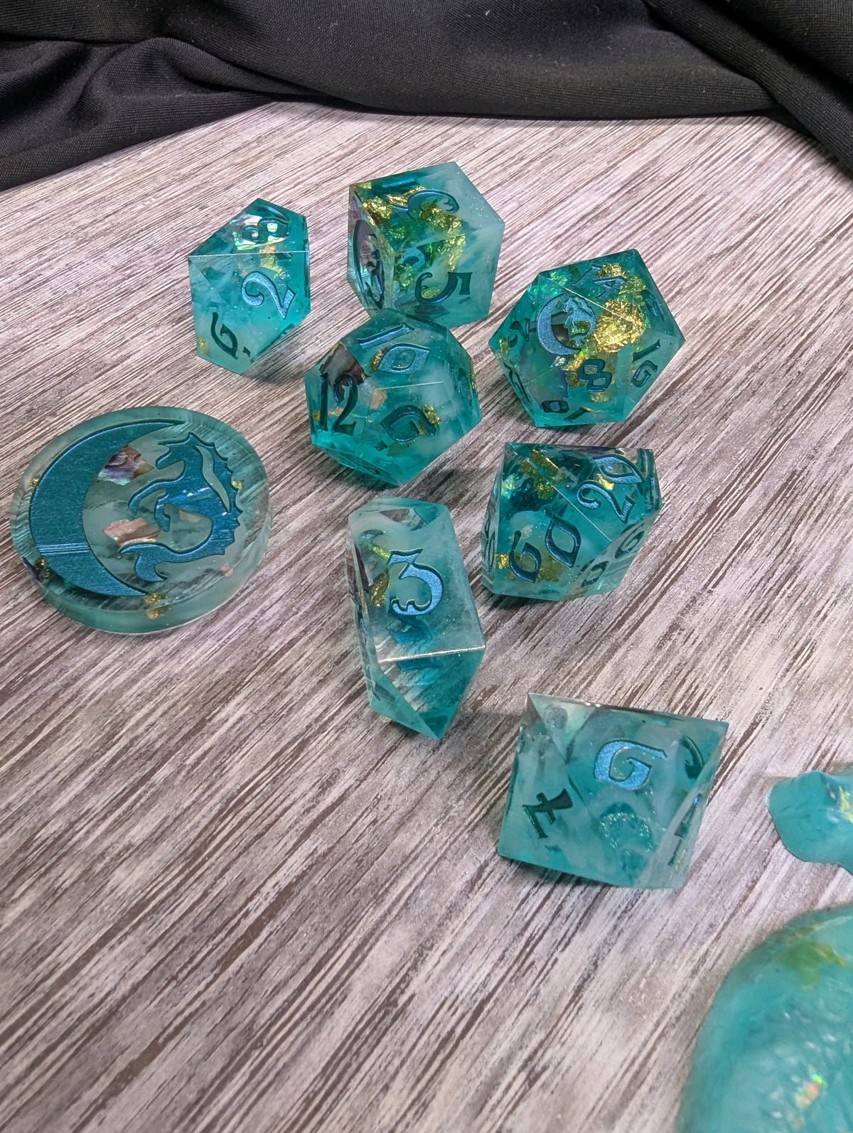 Ey, I Know a (Reflecting Pool) Guy - 8-Piece Dice Set