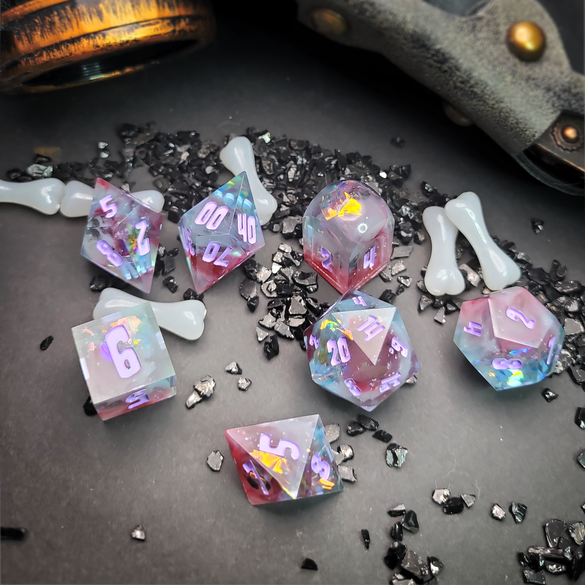 Frozen Karma - 7-Piece Dice Set (B-Grade)