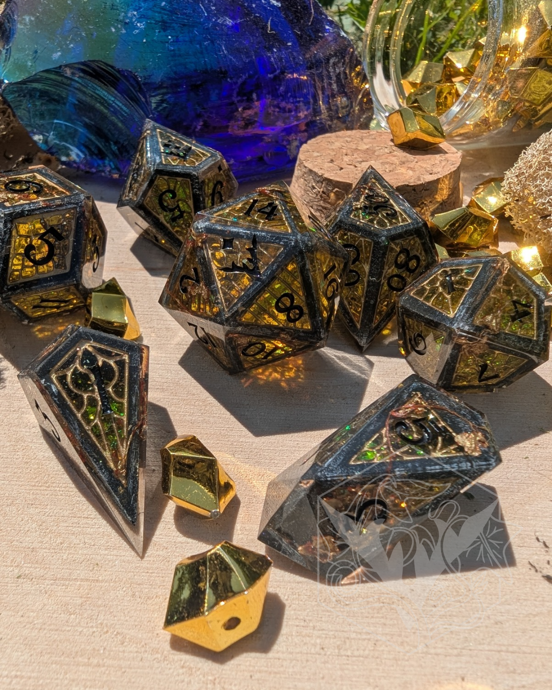 Fall of a Monarch - 7-Piece Dice Set