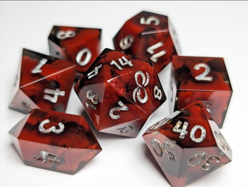The Fire in our Blood - 7-Piece Dice Set
