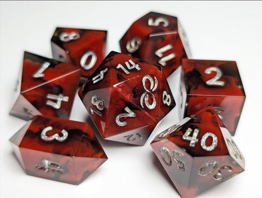 The Fire in our Blood - 7-Piece Dice Set