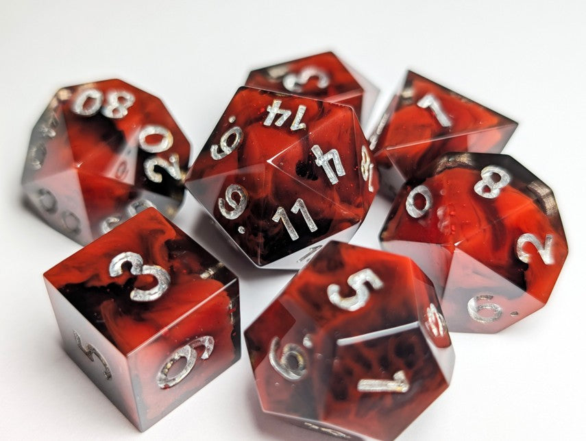 The Fire in our Blood - 7-Piece Dice Set