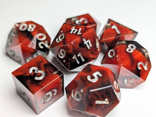The Fire in our Blood - 7-Piece Dice Set