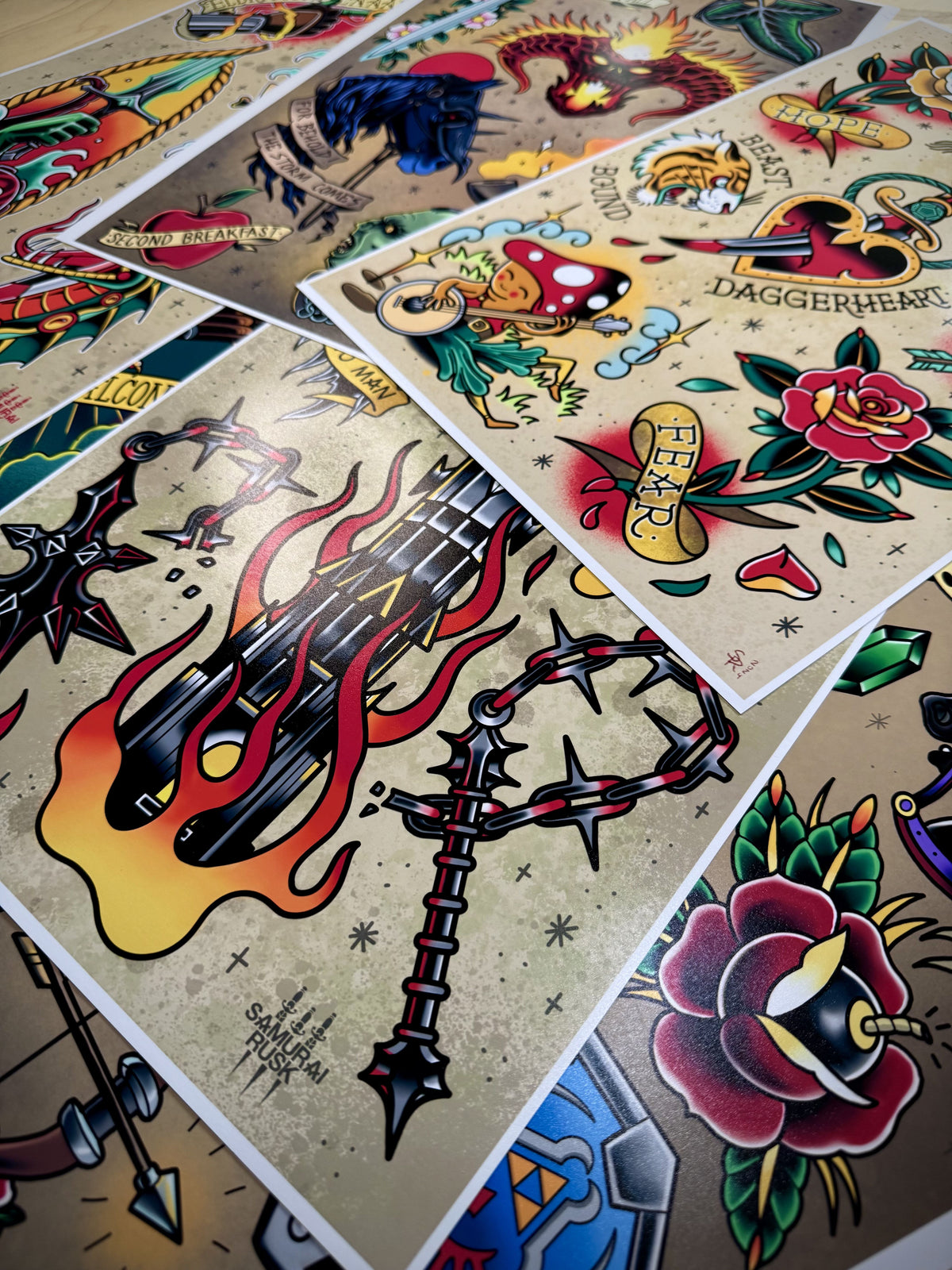 Tattoo Flash Print