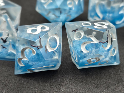 Fly On To Calmer Waters - 7-Piece Dice Set