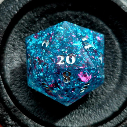 Foil Storm - 40mm Chonk D20