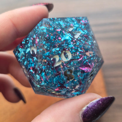 Foil Storm - 40mm Chonk D20