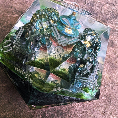 Gold They Can't Reach - 55mm Diorama Chonk D20