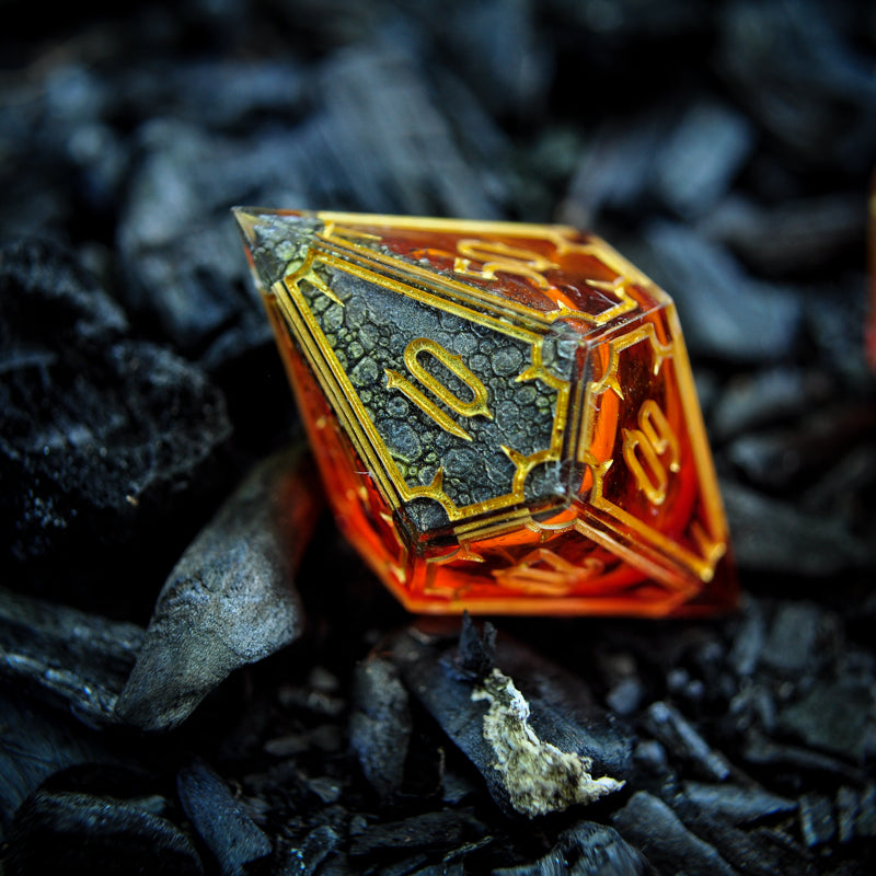 I Am Fire - 7-Piece Dice Set