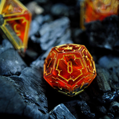 I Am Fire - 7-Piece Dice Set