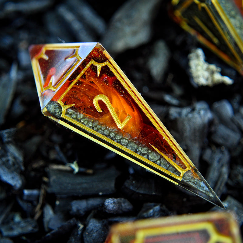 I Am Fire - 7-Piece Dice Set