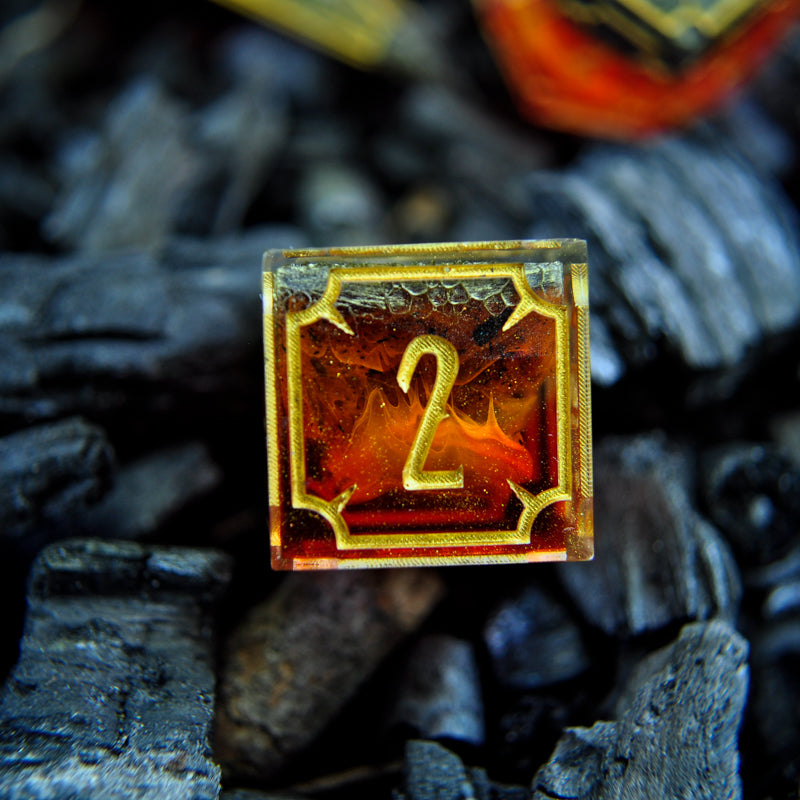 I Am Fire - 7-Piece Dice Set