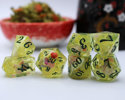 The Yummiest Melting Pot - 7-Piece Dice Set