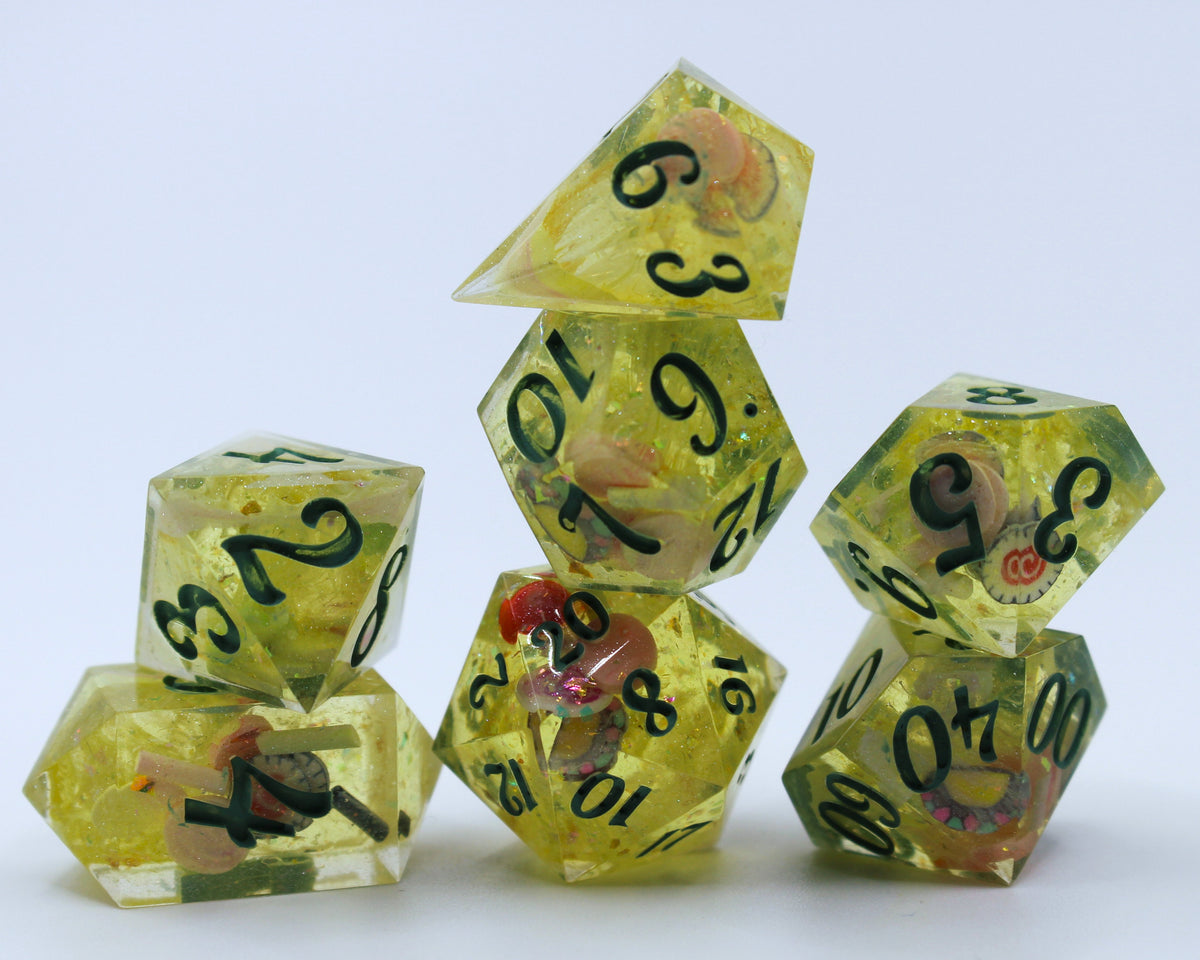 The Yummiest Melting Pot - 7-Piece Dice Set