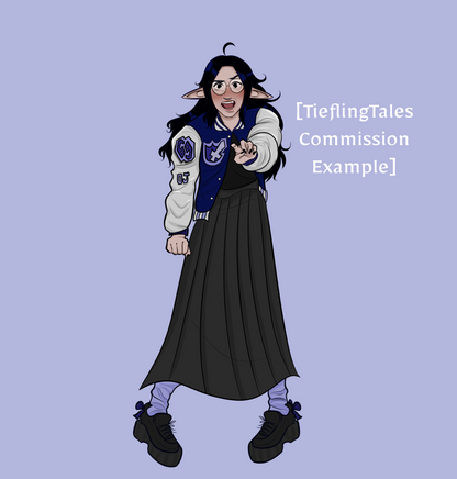 Digital Full Body Character Commission