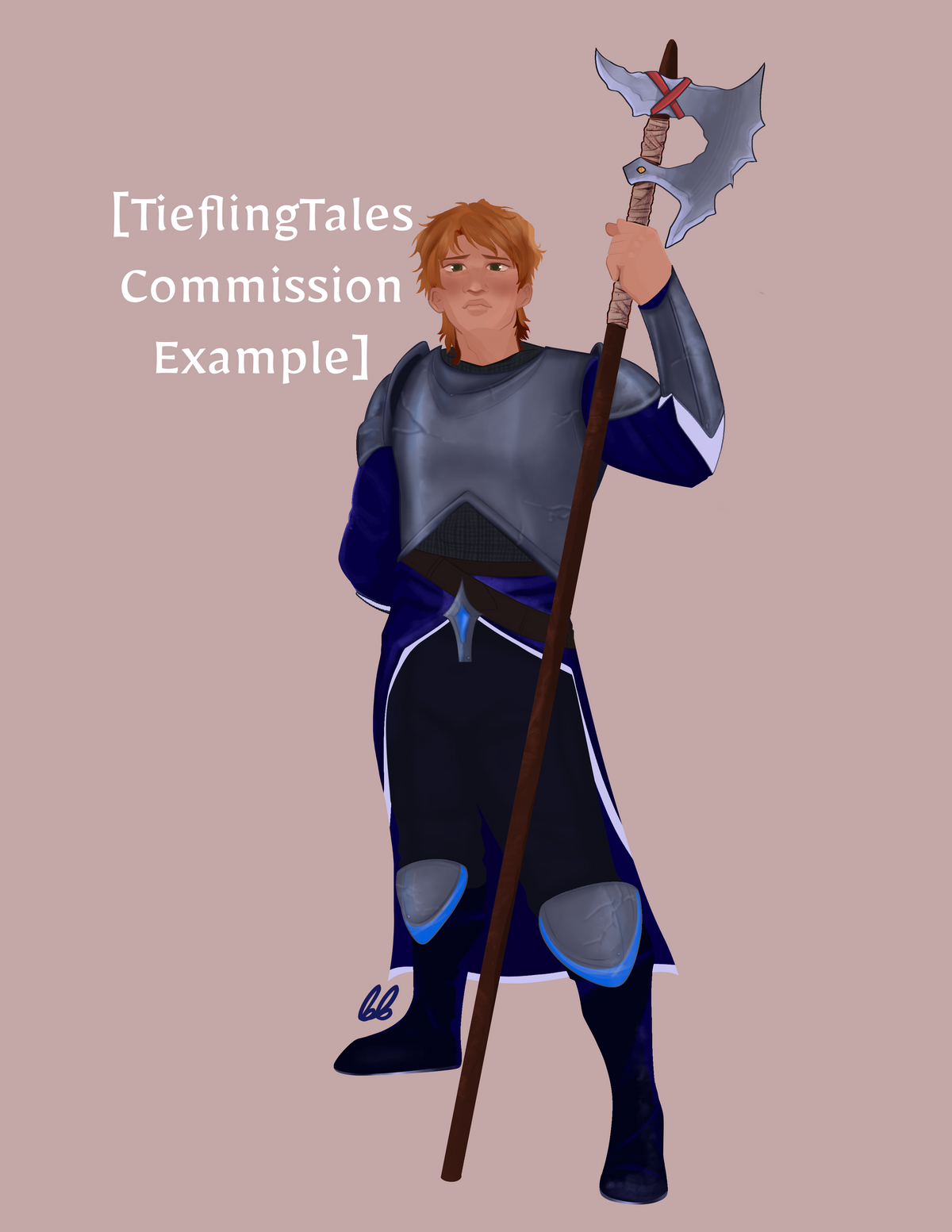 Digital Full Body Character Commission