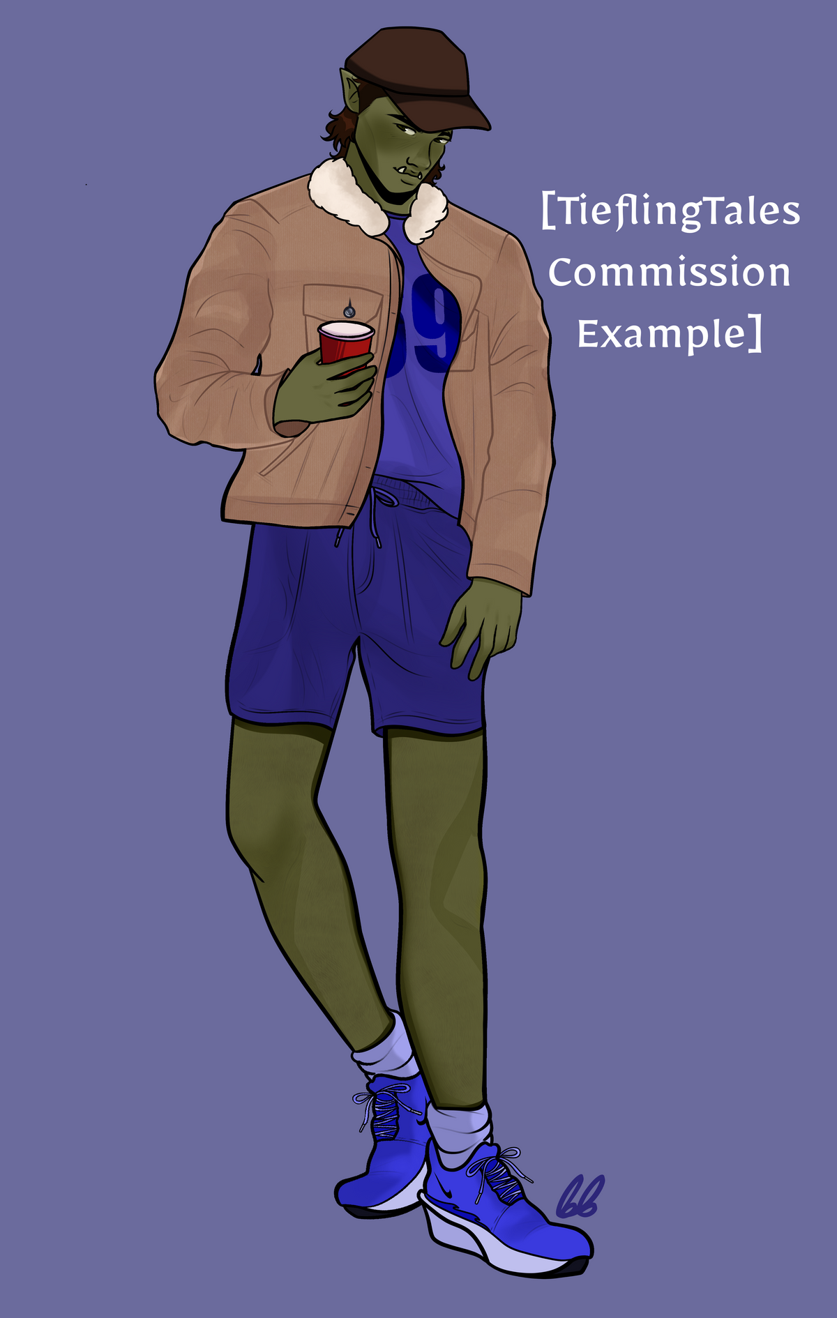 Digital Full Body Character Commission