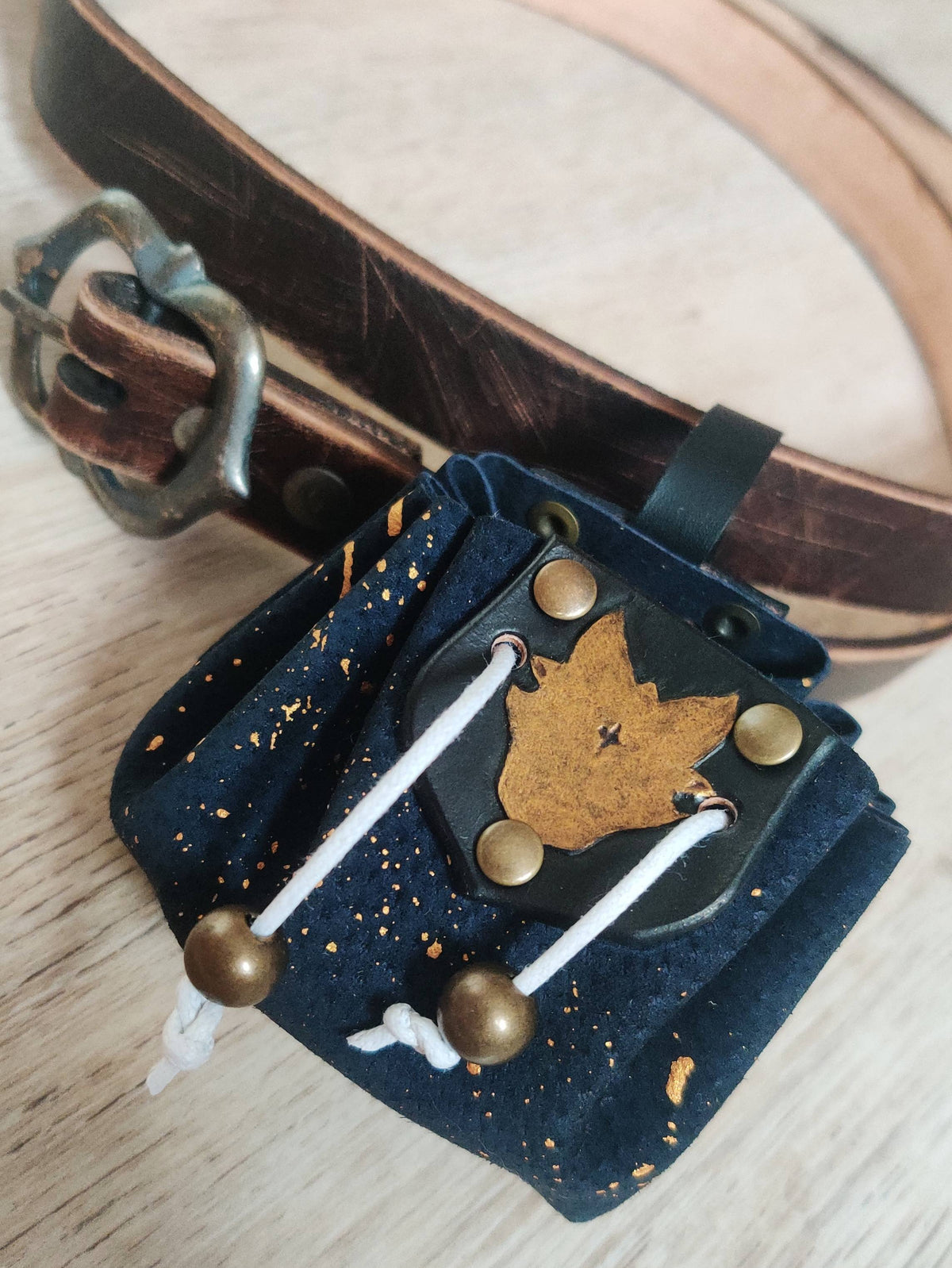 Leather Dicebag Commission