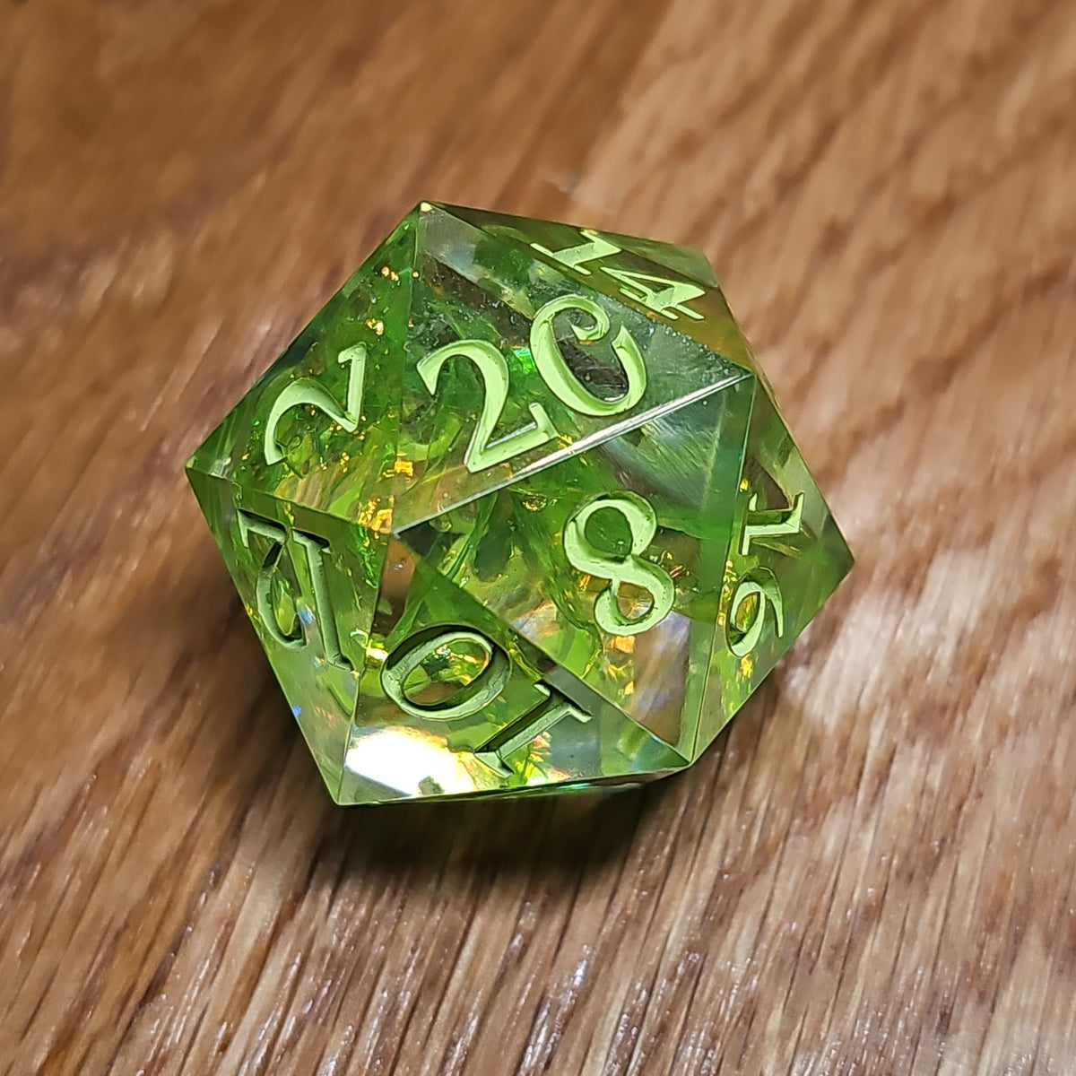 Key Lime Die - 32mm Chonk D20