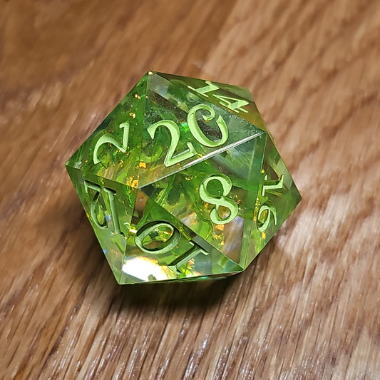 Key Lime Die - 32mm Chonk D20