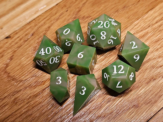 Caramel Apple Lollipop - 8-Piece Dice Set