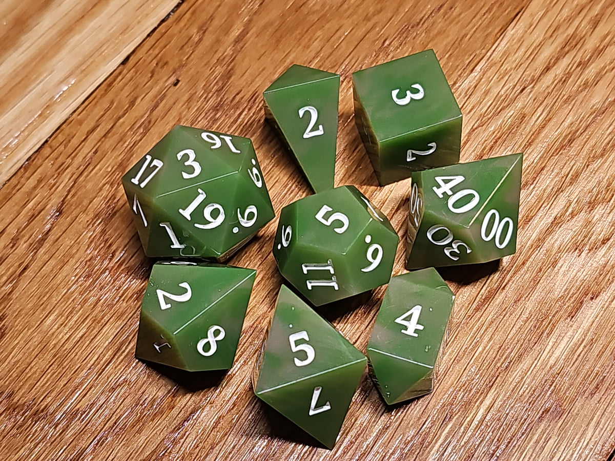 Caramel Apple Lollipop - 8-Piece Dice Set