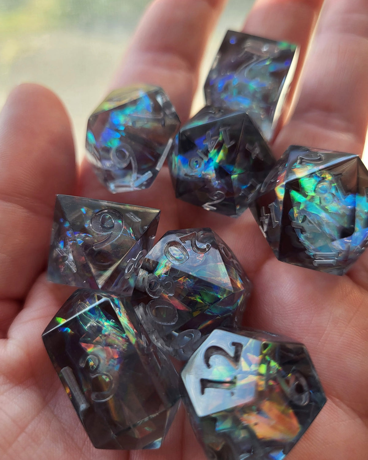 Mystical Malfeasance - 8-Piece Dice Set