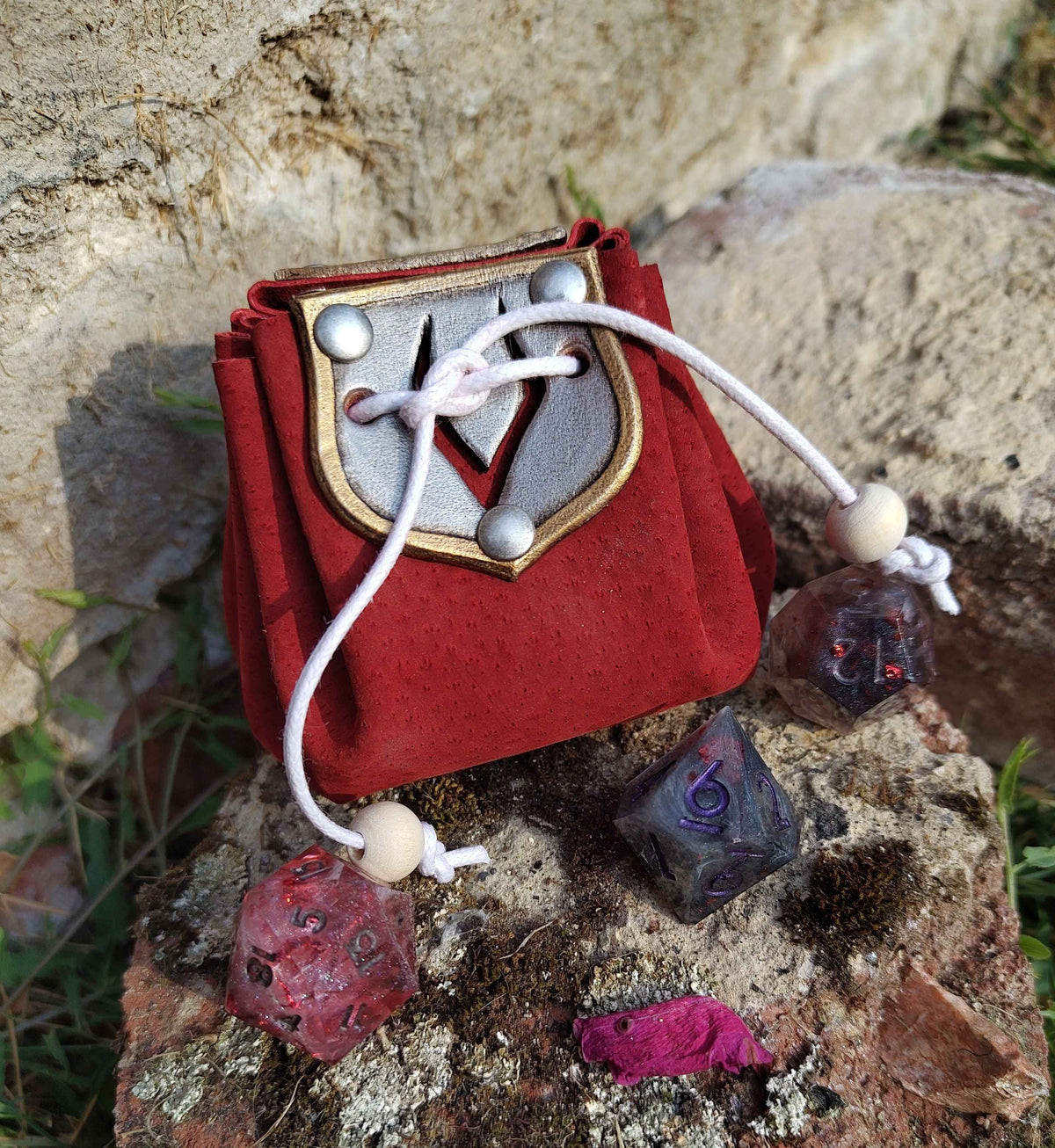 Leather Dicebag Commission