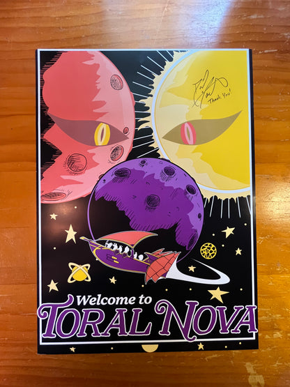 StoryQuest Poster + Dice Set - Signed by David Tilstra