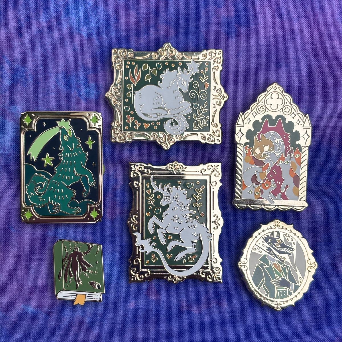 Forgotten Fables Pin Set - Green