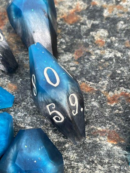 Melt Into Darkness - 8-Piece Dice Set