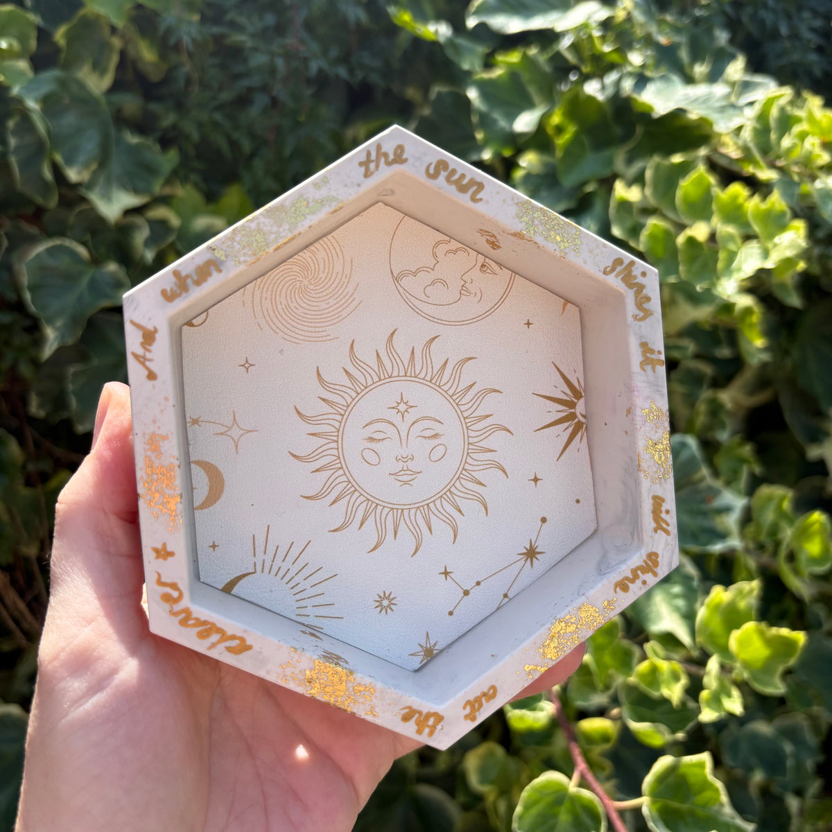 Sam's Quote - Sun Dice Tray