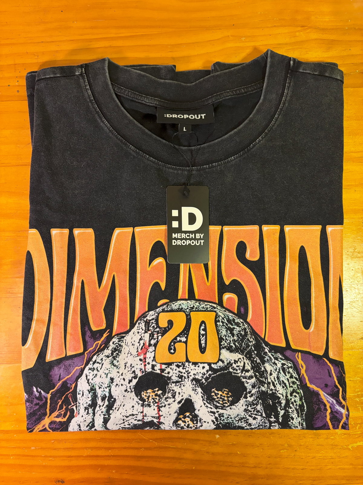 Box of Doom Washed T-Shirt SIGNED by Brennan Lee Mulligan