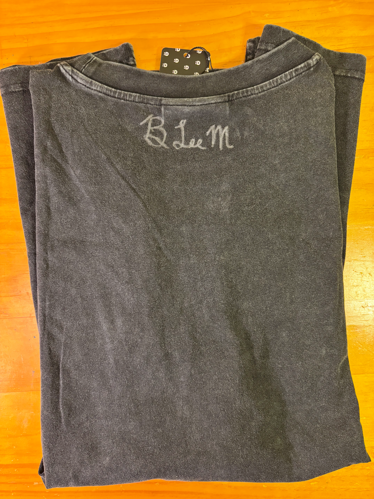 Box of Doom Washed T-Shirt SIGNED by Brennan Lee Mulligan