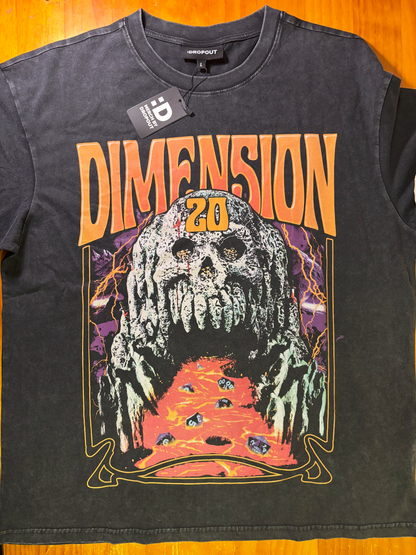 Box of Doom Washed T-Shirt SIGNED by Brennan Lee Mulligan